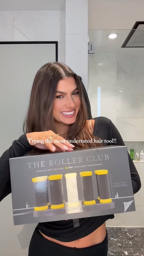 Instagram post by @carolinafreixa for Drybar. Caption reads: [...] hair tool? Run to get these @thedrybar....