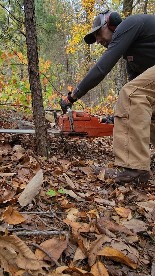 Instagram post by @woodshopmike for Danner. Caption reads: [...] putting the new Bull Run GTX boots from....