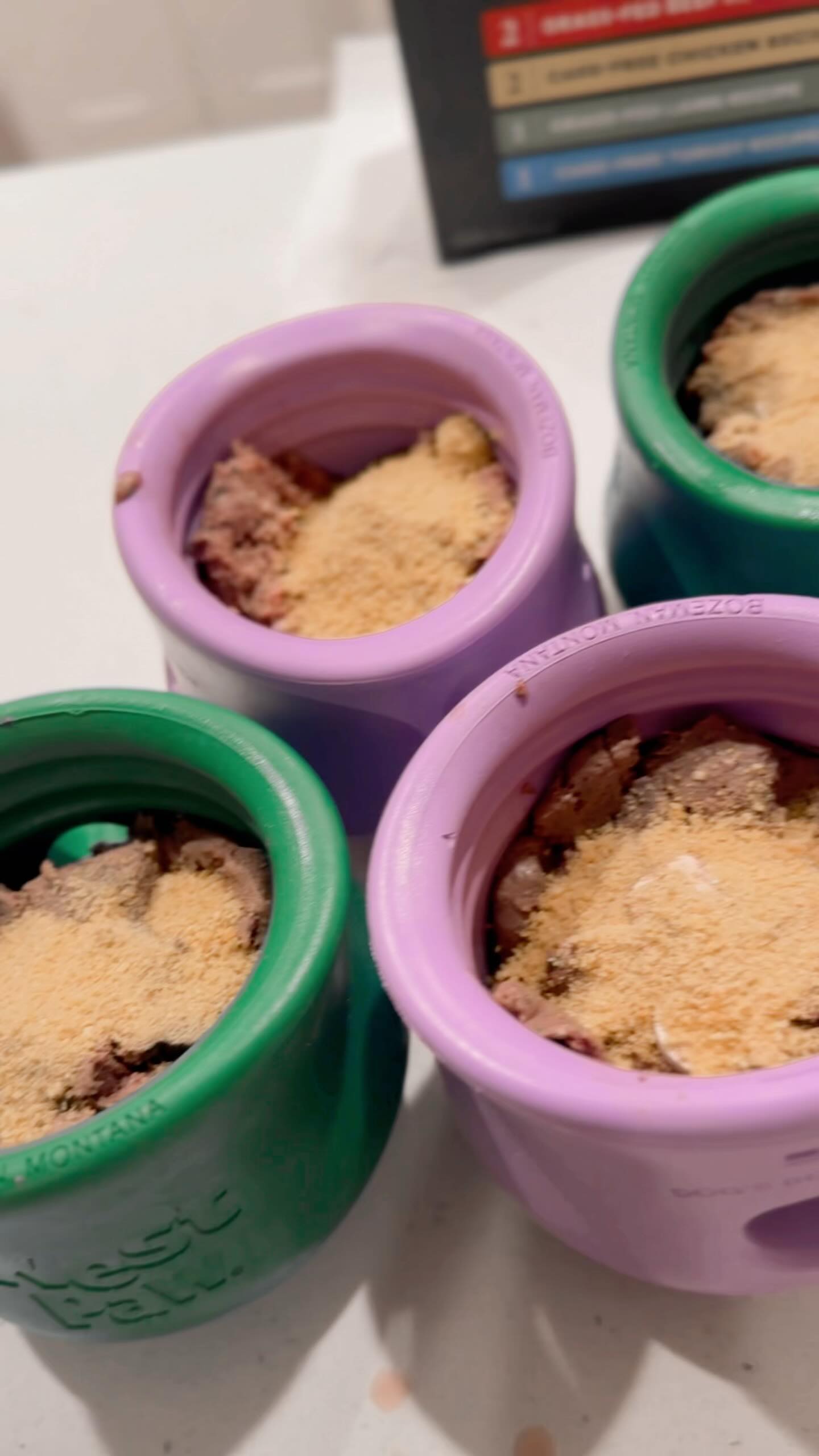 Instagram post by @kotaspen for Instinct Pet Food. Caption reads: [...] meals when you leave town?

The new....