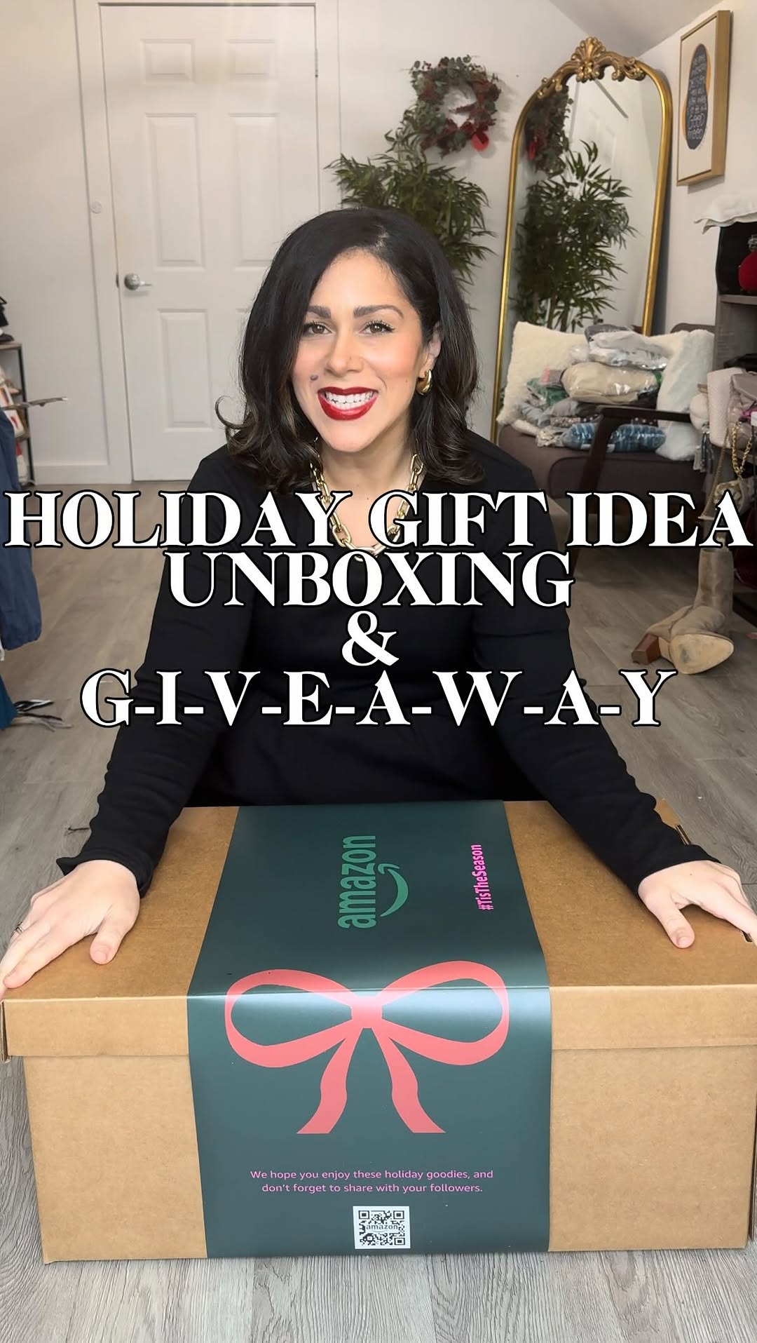 Instagram post by @veronica_freund87 for T3 Micro. Caption reads: $400 Amazon Giftcard Giveaway!!!....