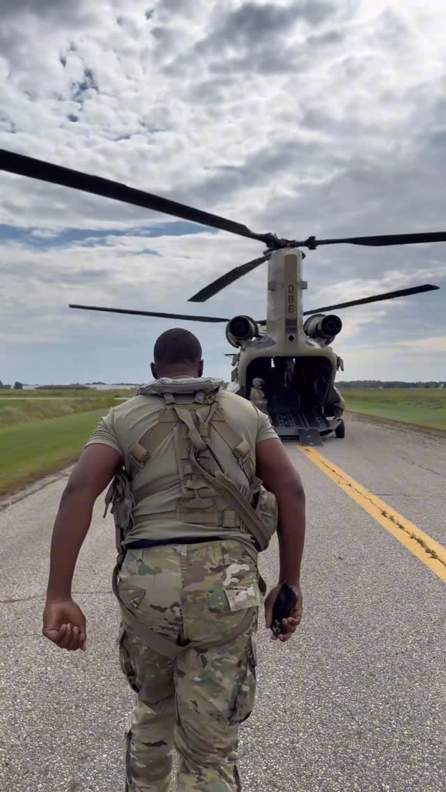 Instagram post by @lethalshooter for National Guard. Caption reads: Anyone can shoot when it’s steady. The real test....