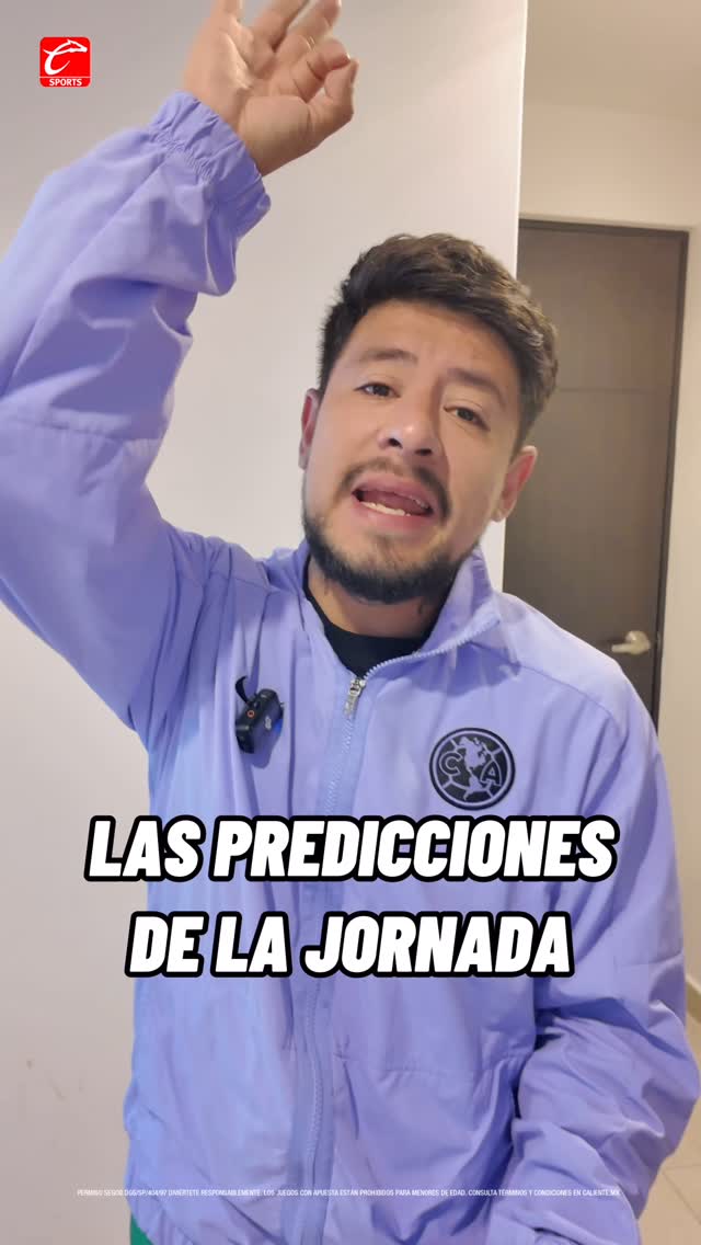 Instagram post by @paquideus for Caliente.mx. Caption reads: Las predicciones de la jornada 4 de la liga mx.
