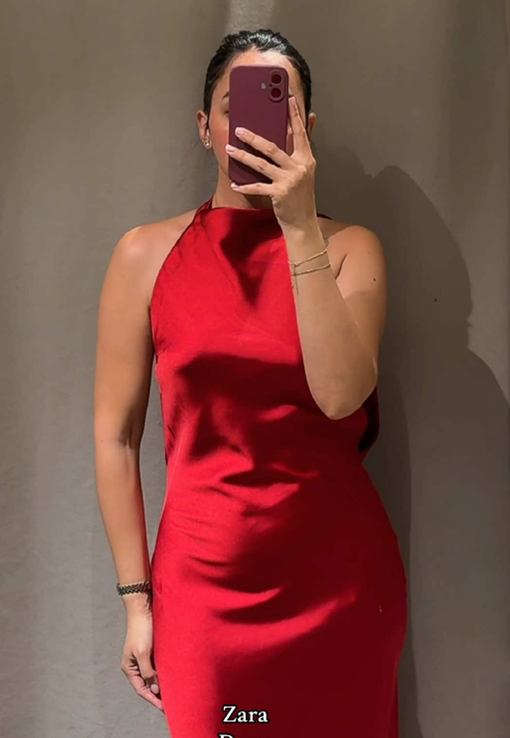 TikTok post by @emely__rey for ZARA. Caption reads: [...] SHOP & I’ll DM you link. @ZARA #zara....