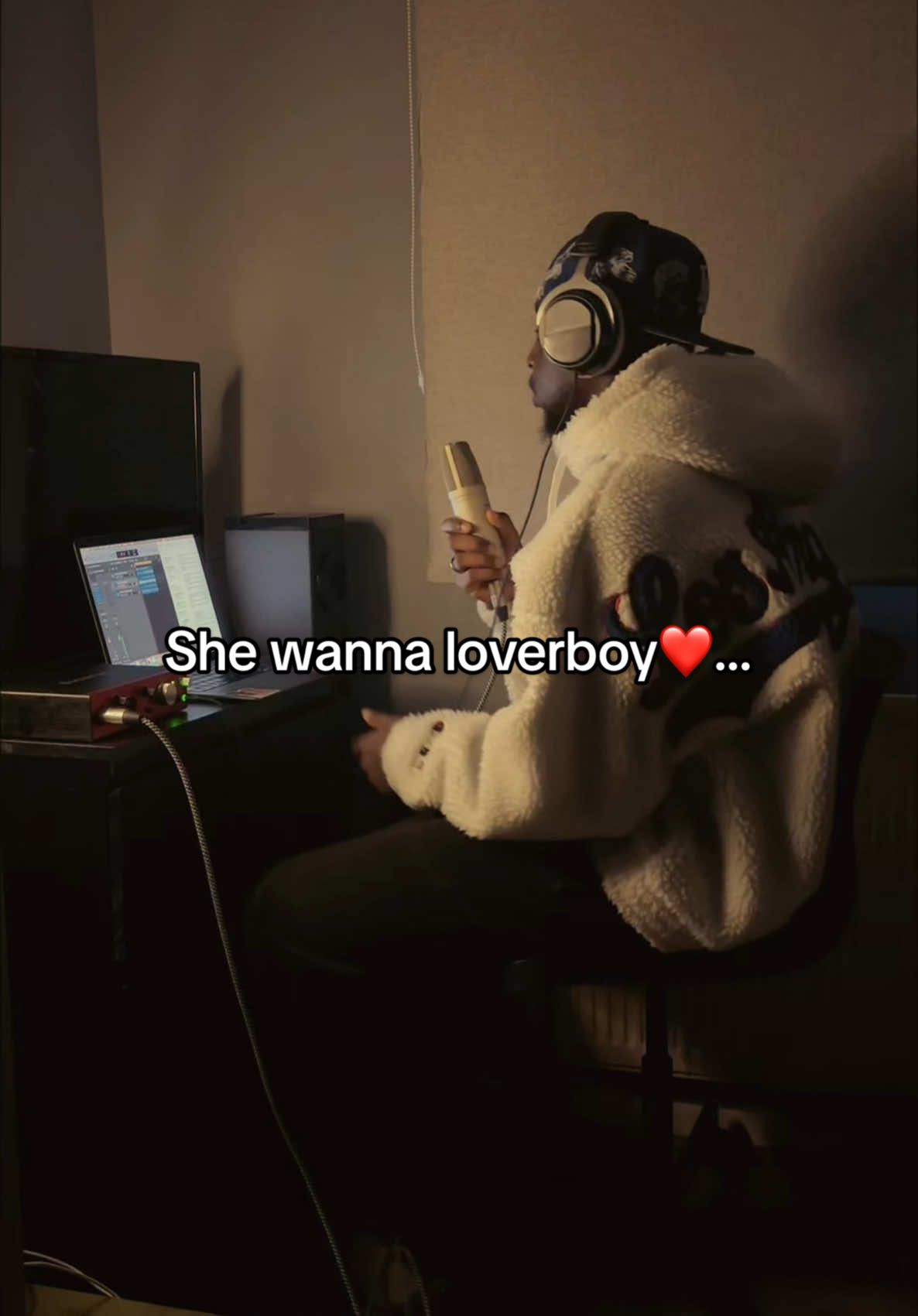 TikTok post by @officialflintz for BeatStars. Caption reads: She wants peace and not a temporary vibe🤷🏾‍♂️ …....