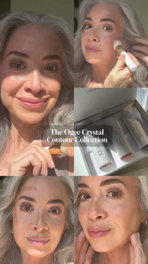 Instagram post by @silverliberation for OGEE. Caption reads: [...] clean beauty trio is now 50% off 🤍 The Ogee....