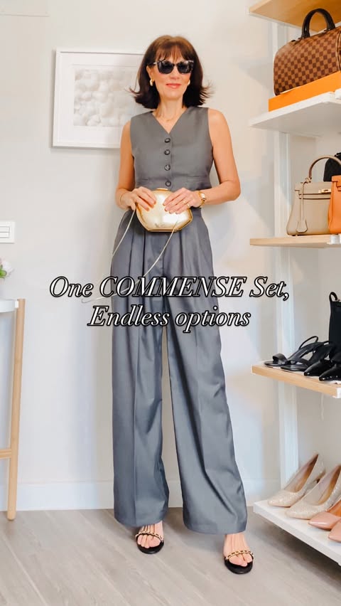 Instagram post by @maria_lifeandstyle for THE COMMENSE. Caption reads: @commense.official Early spring collection 
One....