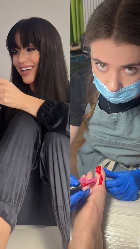 Instagram post by @martynachodorowska for Booksy. Caption reads: Bywa i tak 🤷🏻‍♀️
@emstudio_wola....