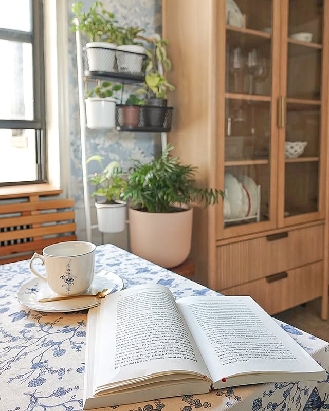 Instagram post by @kate_romanoff for Article. Caption reads: [...] and beautiful, and the Liv Cabinet from....