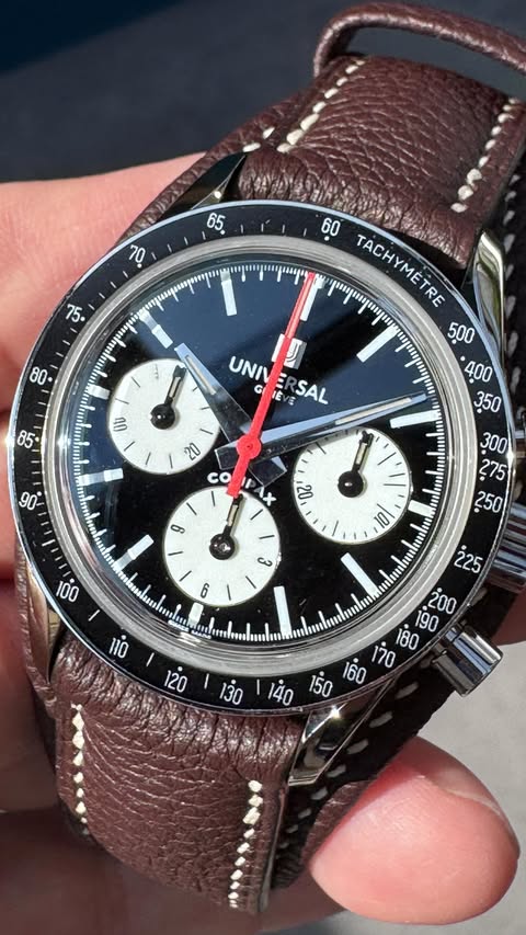 Instagram post by @georgeskern for Hublot. Caption reads: [...] life. With the participation of....