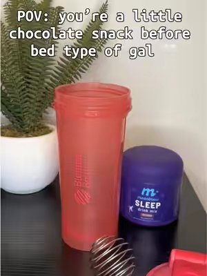 TikTok post by @brookeranz for MoonBrew. Caption reads: [...] in 🤍 easy yes for better sleep! #moonbrew....