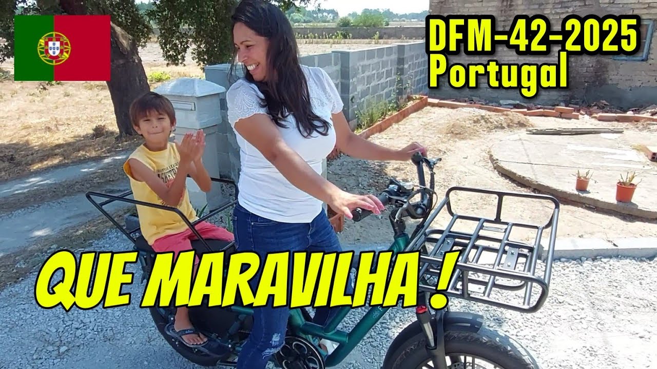 YouTube post by @familiamirandaoficial for Fiido. Caption reads: How wonderful! 2 years in Portugal, we've already....
