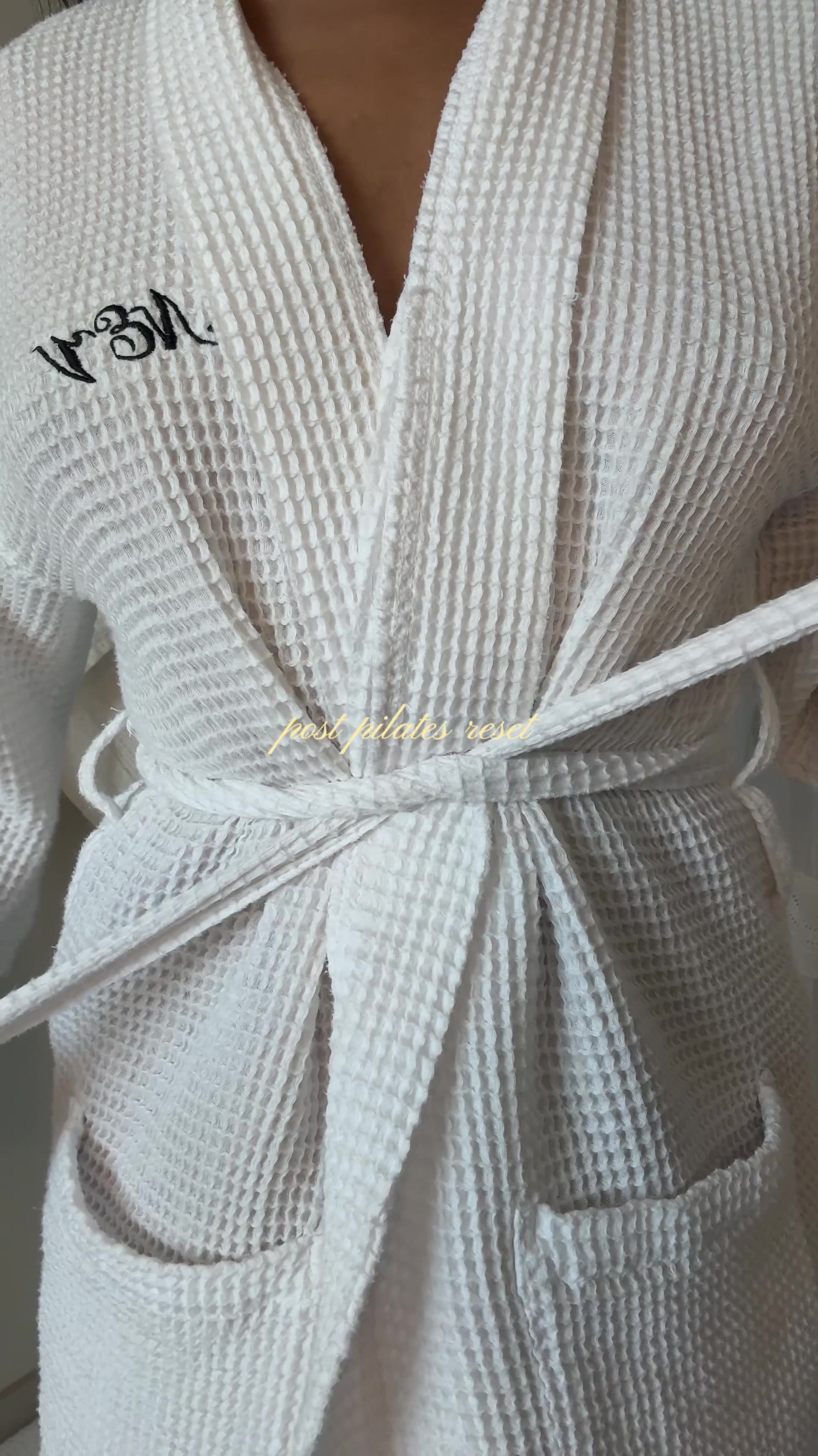 TikTok post by @444bnkroll for Pacifica Beauty. Caption reads: little post pilates reset ✨ ft. @pacificabeauty’s....