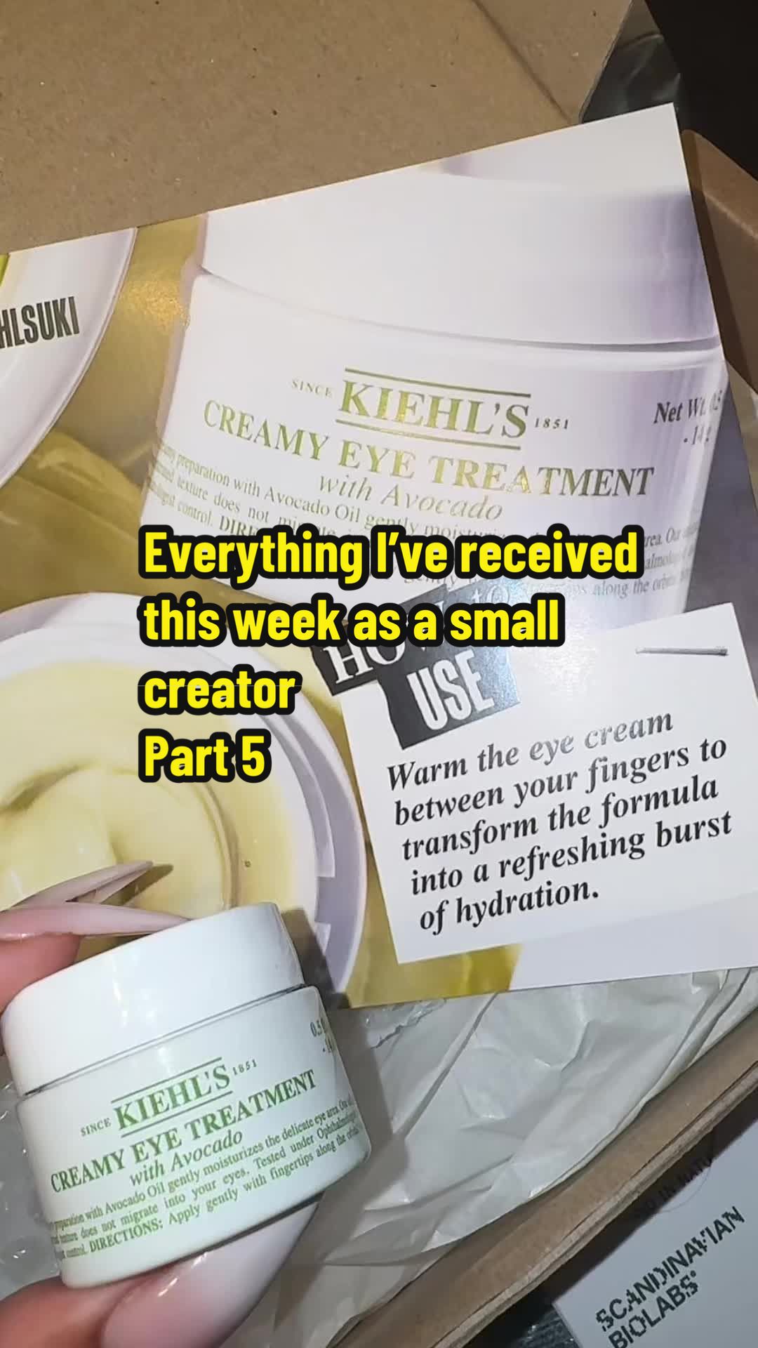 TikTok post by @alishasadiqx for Better Alt. Caption reads: Everything I’ve received this week as a small....