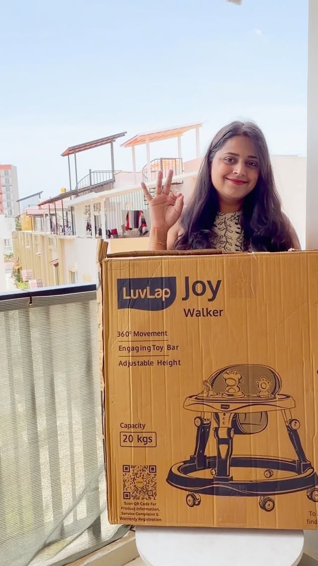 Instagram post by @dakshnmom for LuvLap. Caption reads: [...] is truly priceless! 🥹✨ Thank you, LuvLap,....