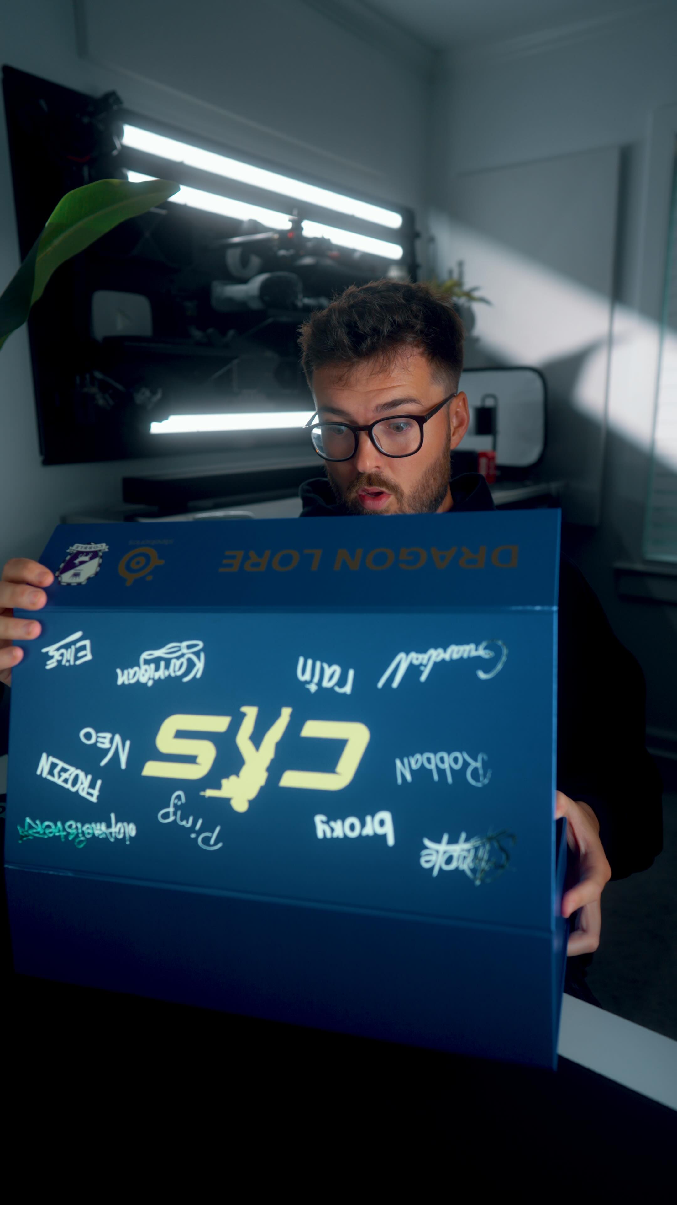 Instagram post by @mattykay for SteelSeries. Caption reads: Cobblestone Case opening. @steelseries....