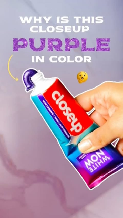 Instagram post by @goyalmadhuri7 for Closeup. Caption reads: Smiles look the best when they’re white....