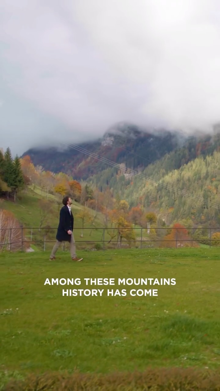 Instagram post by @visitvalsugana for Visit Trentino. Caption reads: “Here, history got entangled with the....