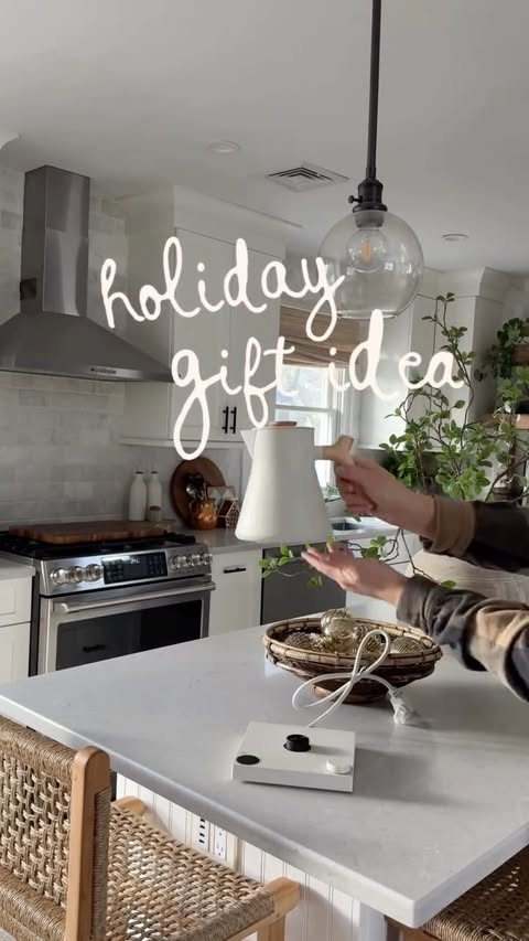 Instagram post by @ourhomeoncolonial for Fellow. Caption reads: [...] their coffee bar, this one is for you!....