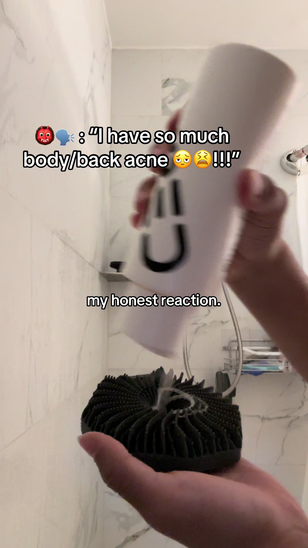 TikTok post by @based.nate for Sud Scrub. Caption reads: [...] clean for you #skin #hygiene #fyp @Sud....