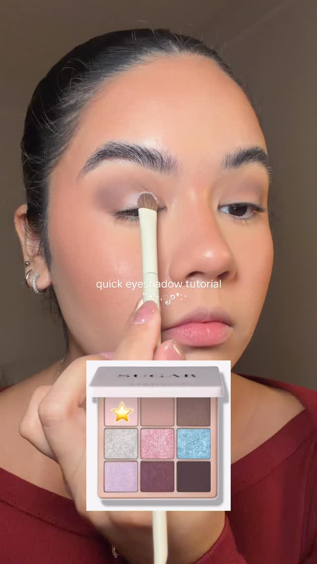 Instagram post by @catsalas for Sacheu. Caption reads: ha sido mi eyeshadow fav so far!!! ૮ • ﻌ - ა....