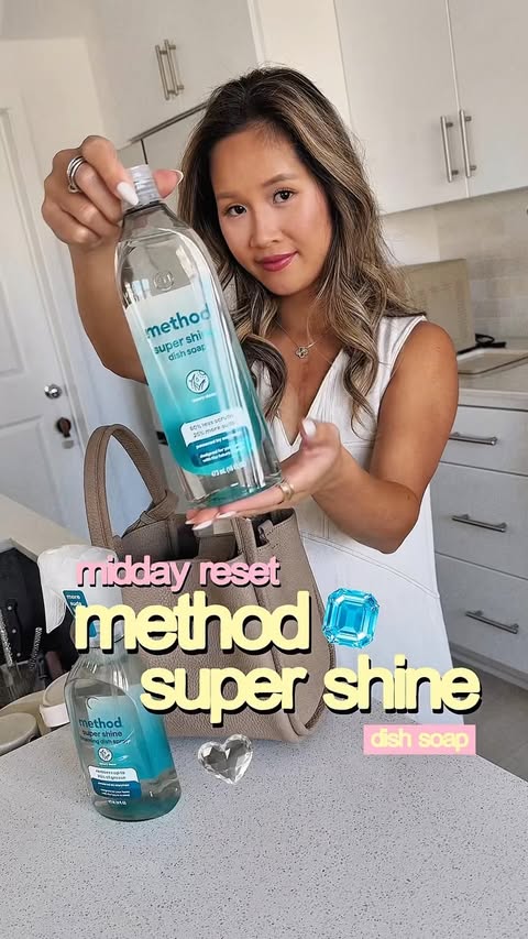 Instagram post by @n_g_le for method. Caption reads: @methodproducts makes midday cleaning and reset....