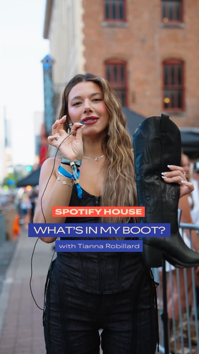 Instagram post by @tiannarobillard for Spotify. Caption reads: How well do you know the Spotify House lineup this....