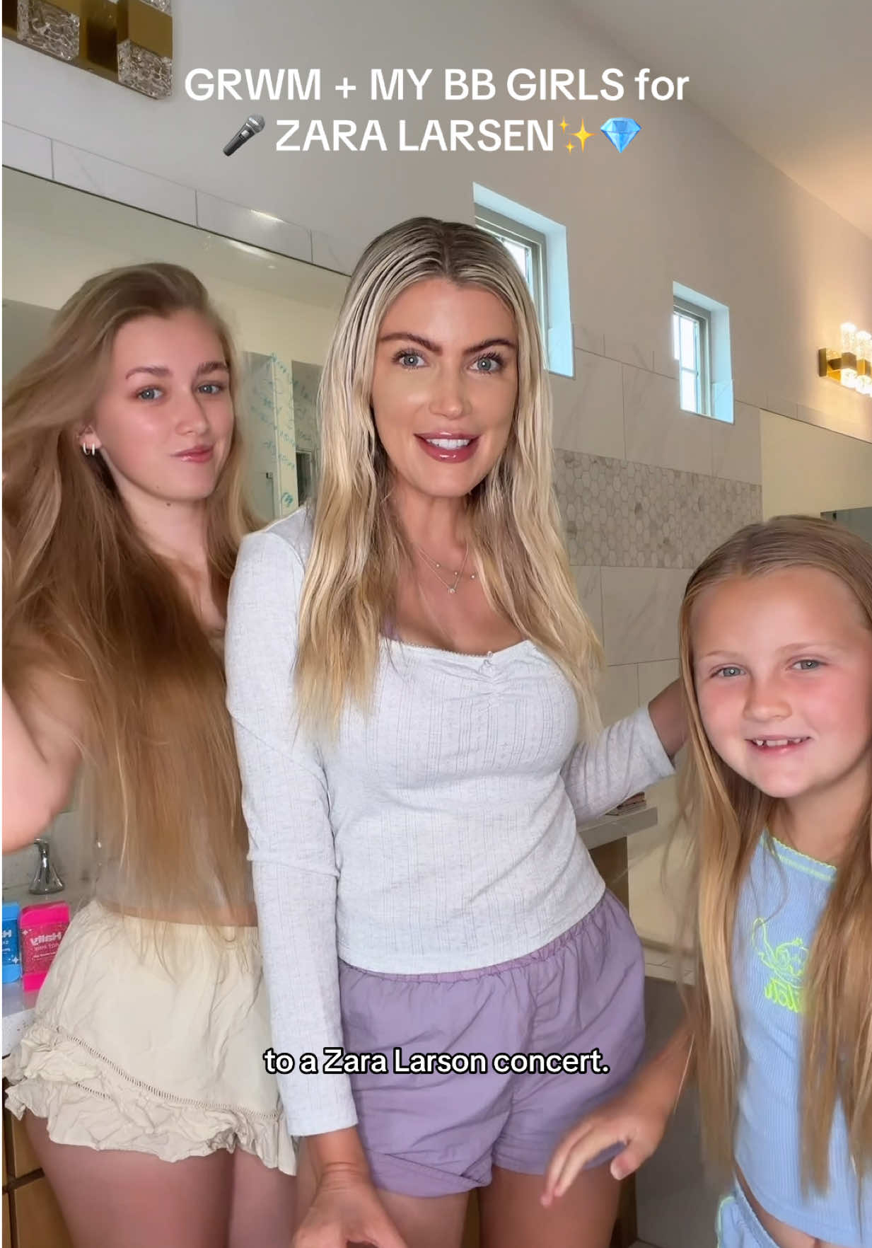TikTok post by @fioreclaire for Hally Hair. Caption reads: [...] looks in the next video!!💖🫶🏻 @Hally Hair....