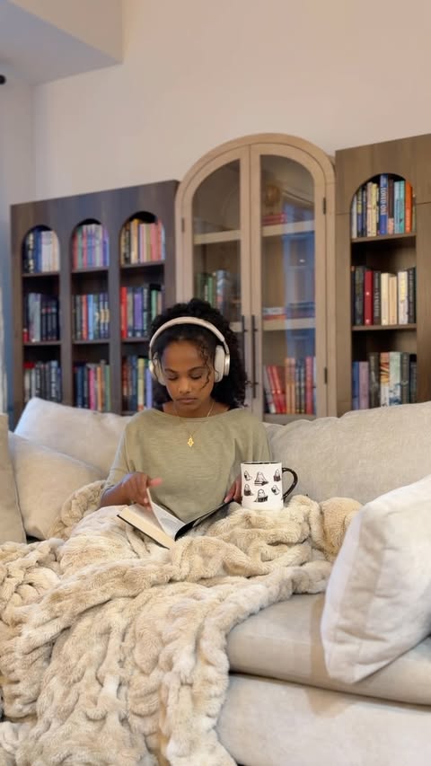 Instagram post by @edensarchivess for JBL. Caption reads: [...] headphones on my head… specifically the....