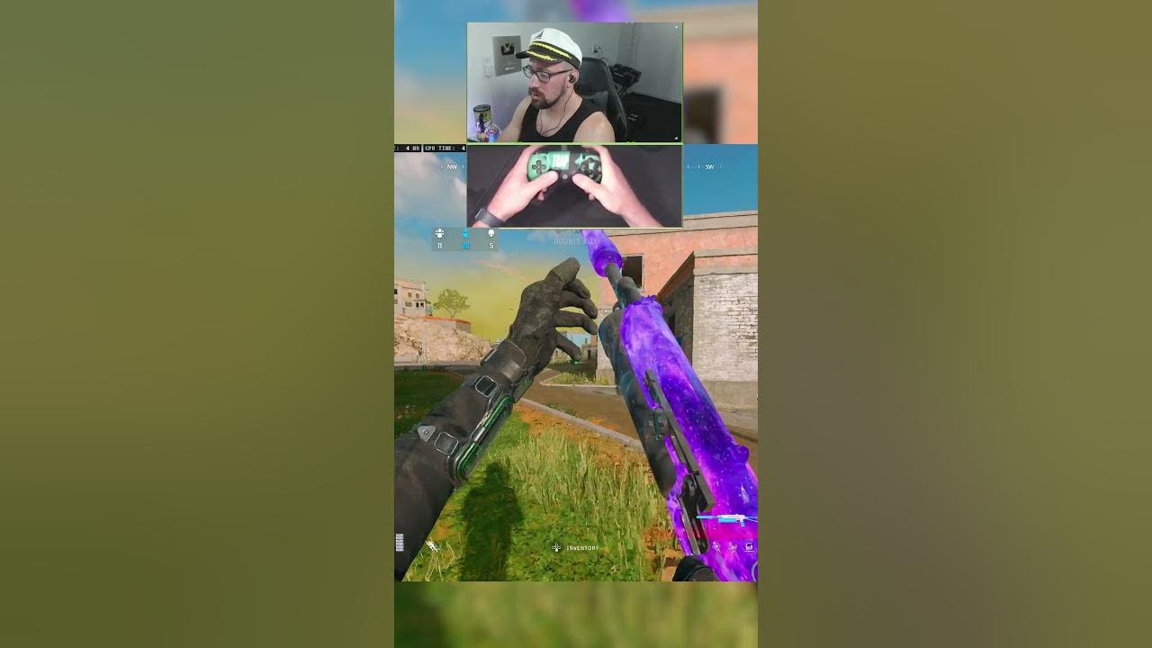 YouTube post by @TCaptainX for GHOST LIFESTYLE. Caption reads: Unc doesn't need Aim Assist.