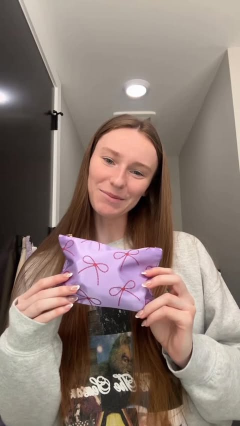 Instagram post by @bergenreilly for Pacifica Beauty. Caption reads: #ad Get ready with me🩷 @ipsy....