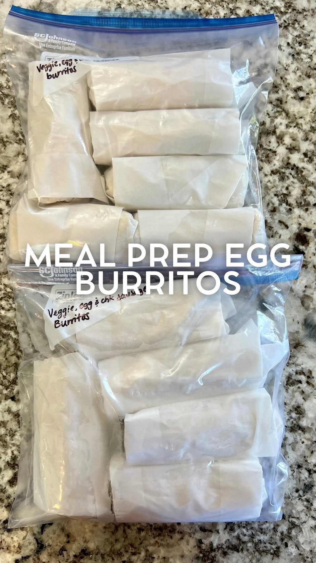 Instagram post by @itsaflavorfullife for Incredible Egg. Caption reads: Balanced egg burritos for the WIN!
When I tell....