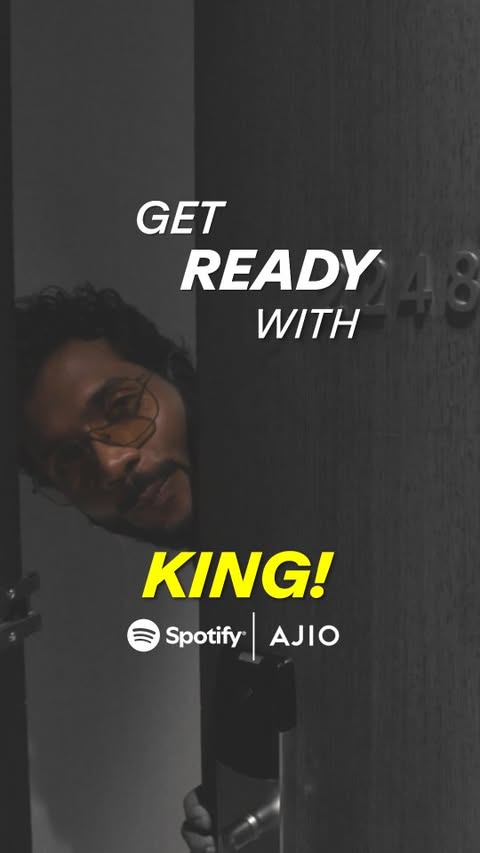 Instagram post by @ifeelking for AJIO. Caption reads: @ajiolife got @ifeelking fitted up to go OFF at....