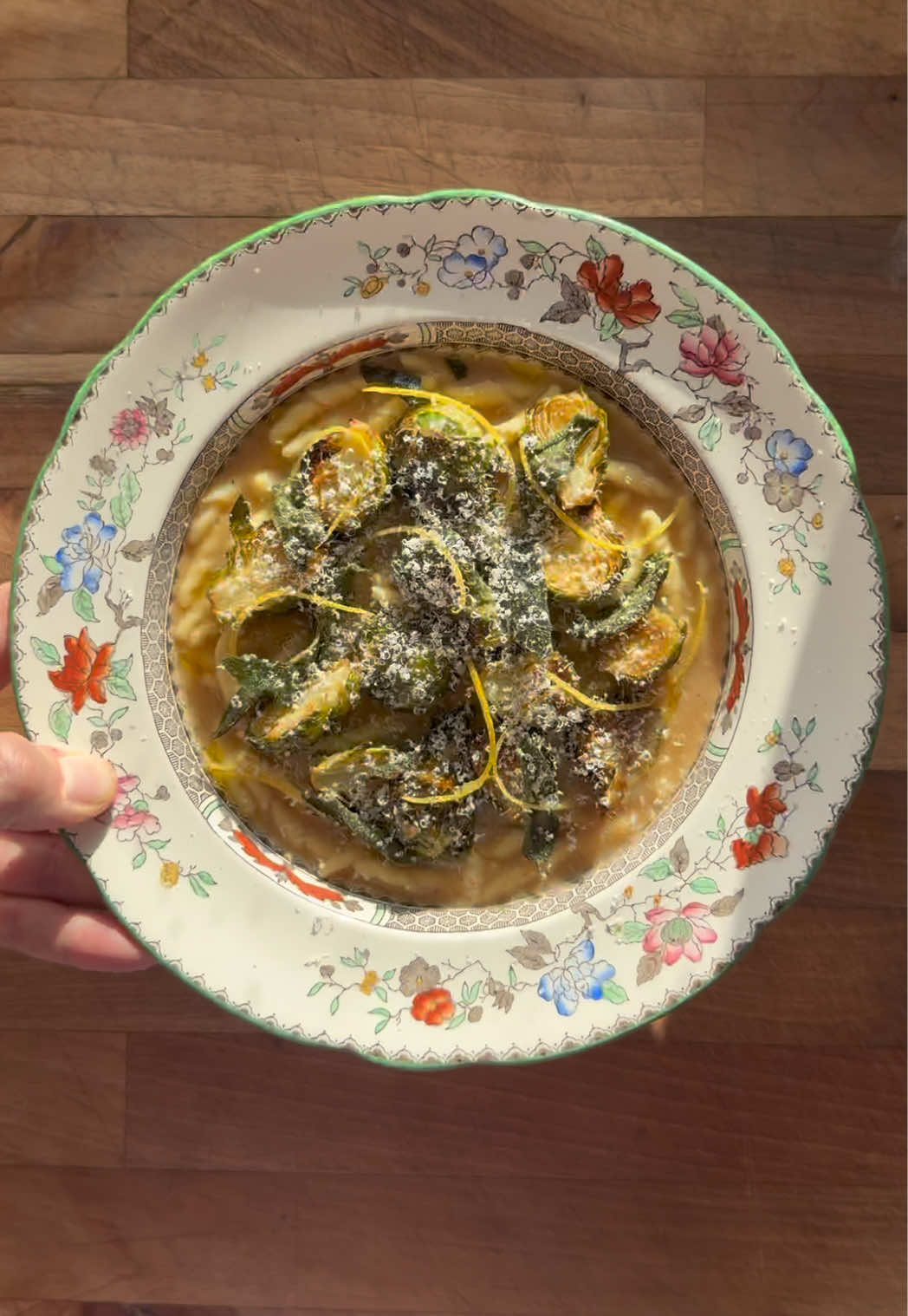 TikTok post by @slaterchef for Waitrose. Caption reads: AD @Waitrose & Partners challenged me to say it....