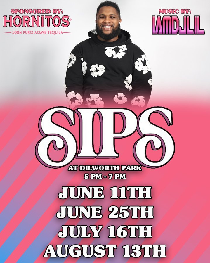 Instagram post by @iamdjlil for Hornitos Tequila. Caption reads: [...] Park all summer long — powered by....