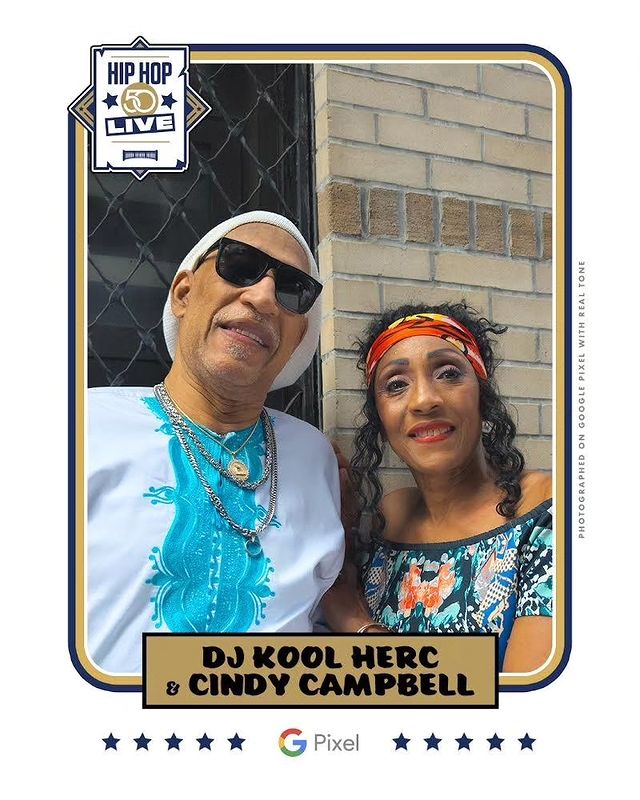 Instagram post by @officialdjkoolherc for Mass Appeal. Caption reads: #Ad Thank you all that celebrated #HipHop50 with....