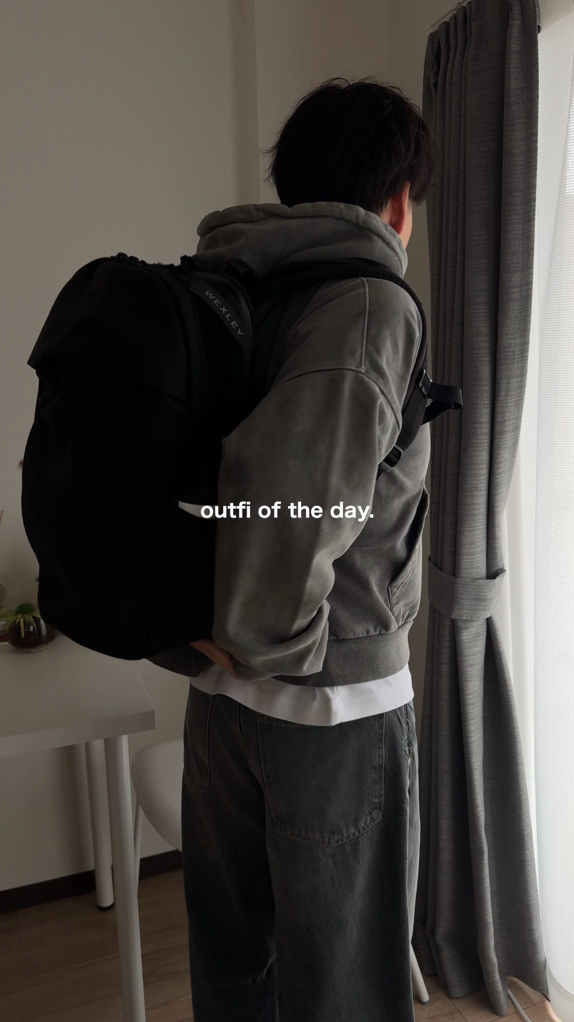 Instagram post by @m00i.oo for Wexley. Caption reads: New backpack.
.
@wexley.jp のバックパック
JACOB Pro....