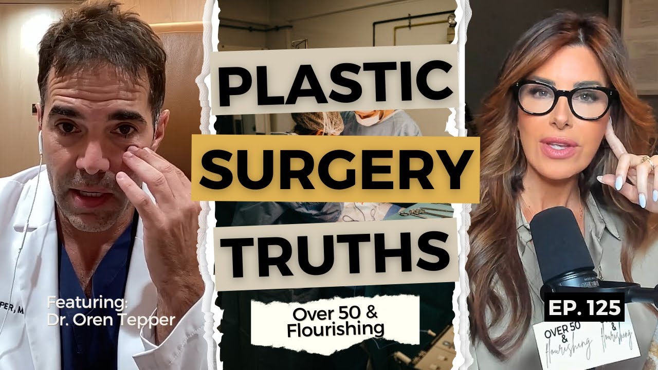 YouTube post by @dominiquesachsetv for O Positiv. Caption reads: Top NYC Plastic Surgeon on Risks, Rewards & Future....