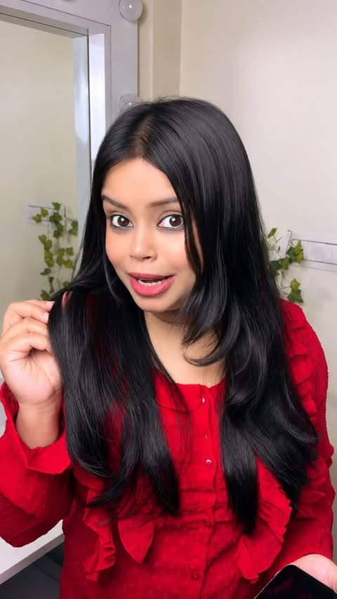 Instagram post by @sanchitaworld for Nihar Naturals. Caption reads: [...] Why use two different bottles when Nihar....