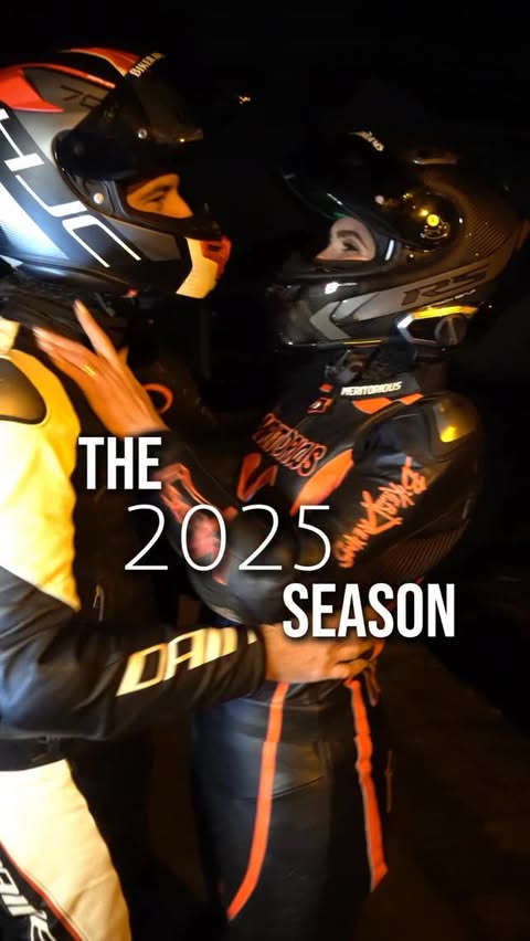 Instagram post by @nastyriders for Monster Fairings. Caption reads: 2025 wasn’t what I imagined but I chose to take....