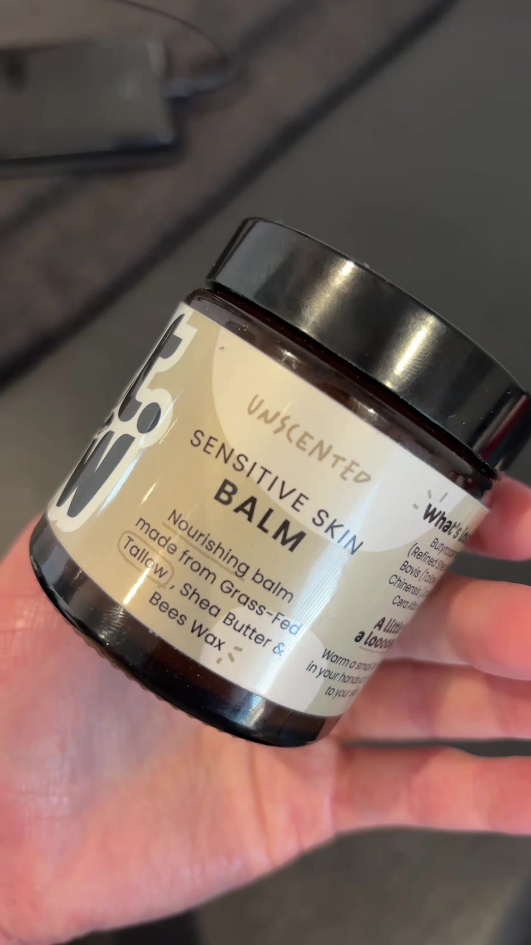 TikTok post by @maisieauvache2 for Fat Cow Skincare. Caption reads: [...] for dry cracked eczema prone skin @Fat Cow....