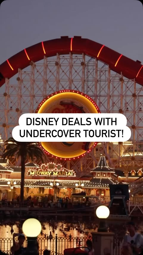 Instagram post by @iamcarlyanderson for Undercover Tourist. Caption reads: HURRY! The best Disney Deals of the year through....