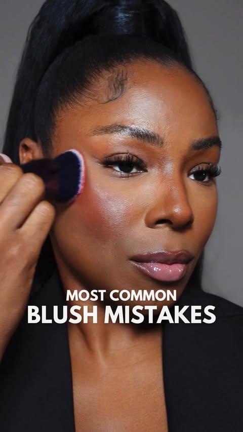 Instagram post by @jonetwmakeup for ANISA Beauty. Caption reads: [...] using these NEW blush brushes from....