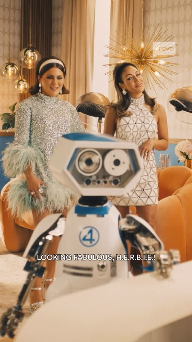Instagram post by @melissagorga for Marvel Studios. Caption reads: I guess H.E.R.B.I.E. isn’t programmed for drama!....