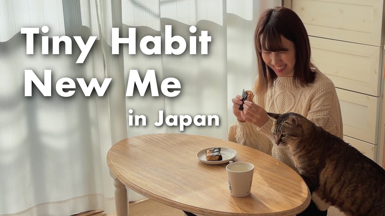 YouTube post by @gumi-japan for italki. Caption reads: Japanese Real Life 🇯🇵 A Tiny Habit I Started....
