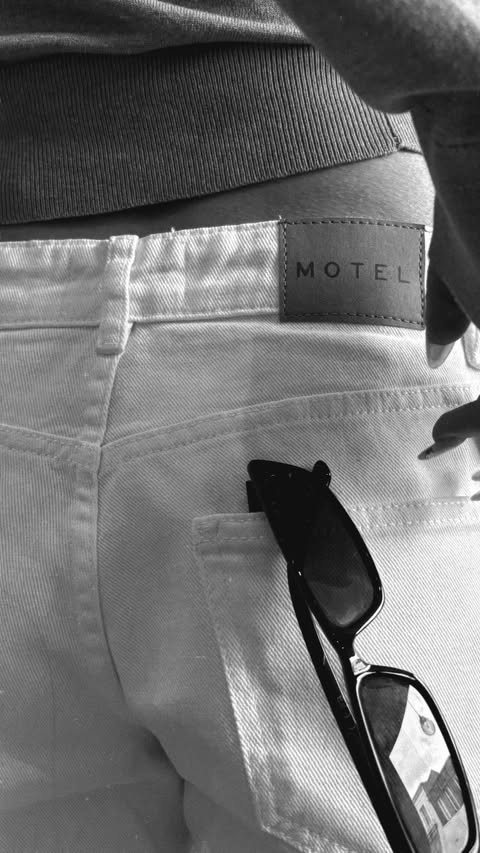 Instagram post by @liviaatherton for Motel Rocks. Caption reads: @motelrocks 🤍.