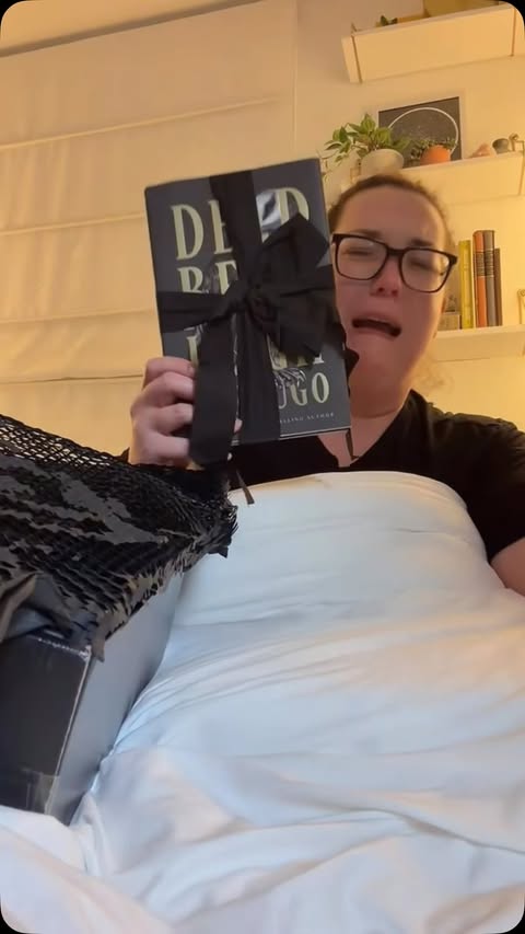 Instagram post by @rachelskyereads for Flatiron Books. Caption reads: Screaming. Crying. Throwing up. Nobody talk to me....