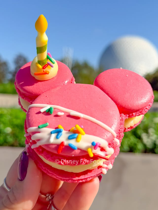Instagram post by @disneyforfoodies for Disney Parks. Caption reads: [...] your next visit? 💜 @waltdisneyworld....