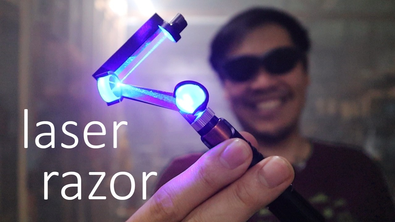 YouTube post by @allenpan for KiwiCo. Caption reads: Shaving my face like its the Year 3000.