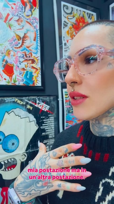 Instagram post by @vinniecut for EMALLA Official. Caption reads: Rinazina never die!!!!! @gianlucaartico sei stato....