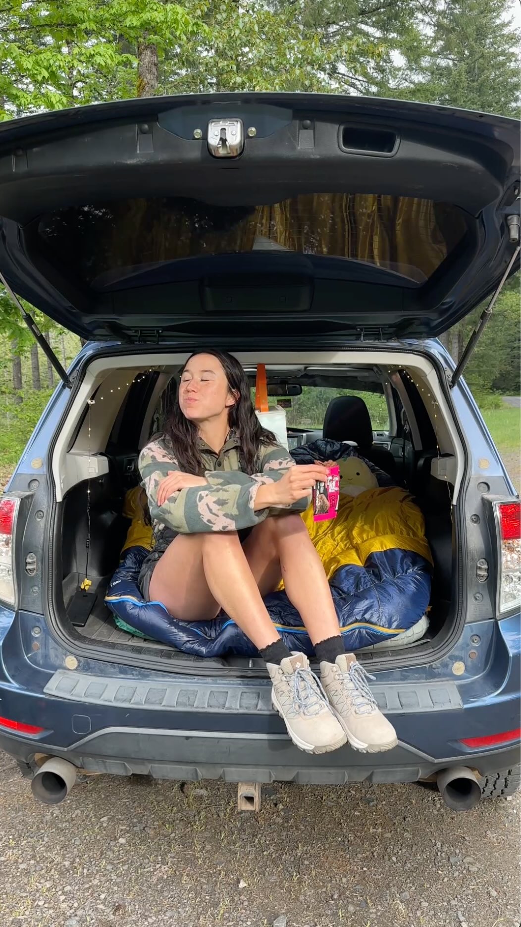 Instagram post by an influencer for Dave's Killer Bread. Caption reads: [...] spring adventures, and @daveskillerbread....